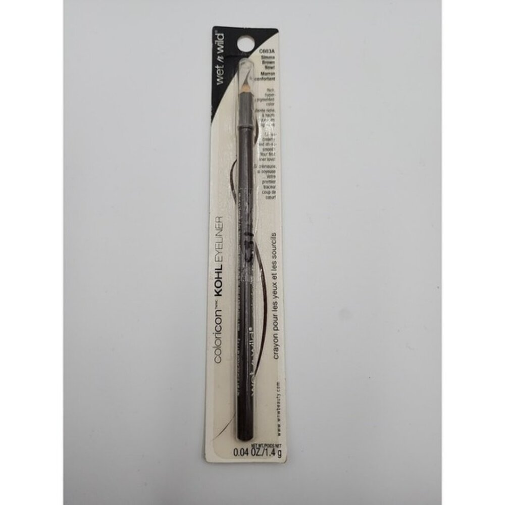 Wet n Wild Color Icon Kohl Eyeliner Pencil Simma Brown Now C603A New Sealed